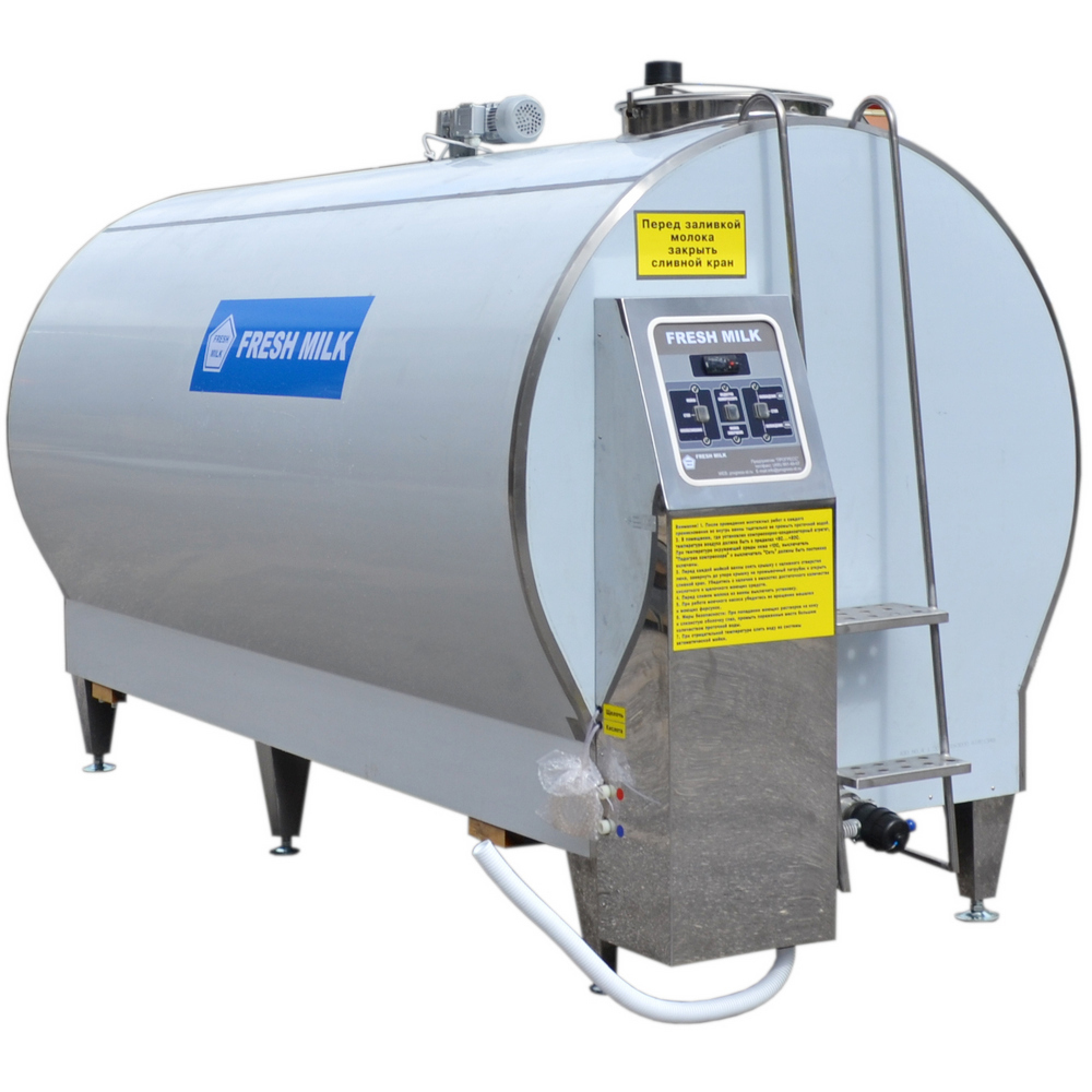 Охладитель молока закрытого типа
