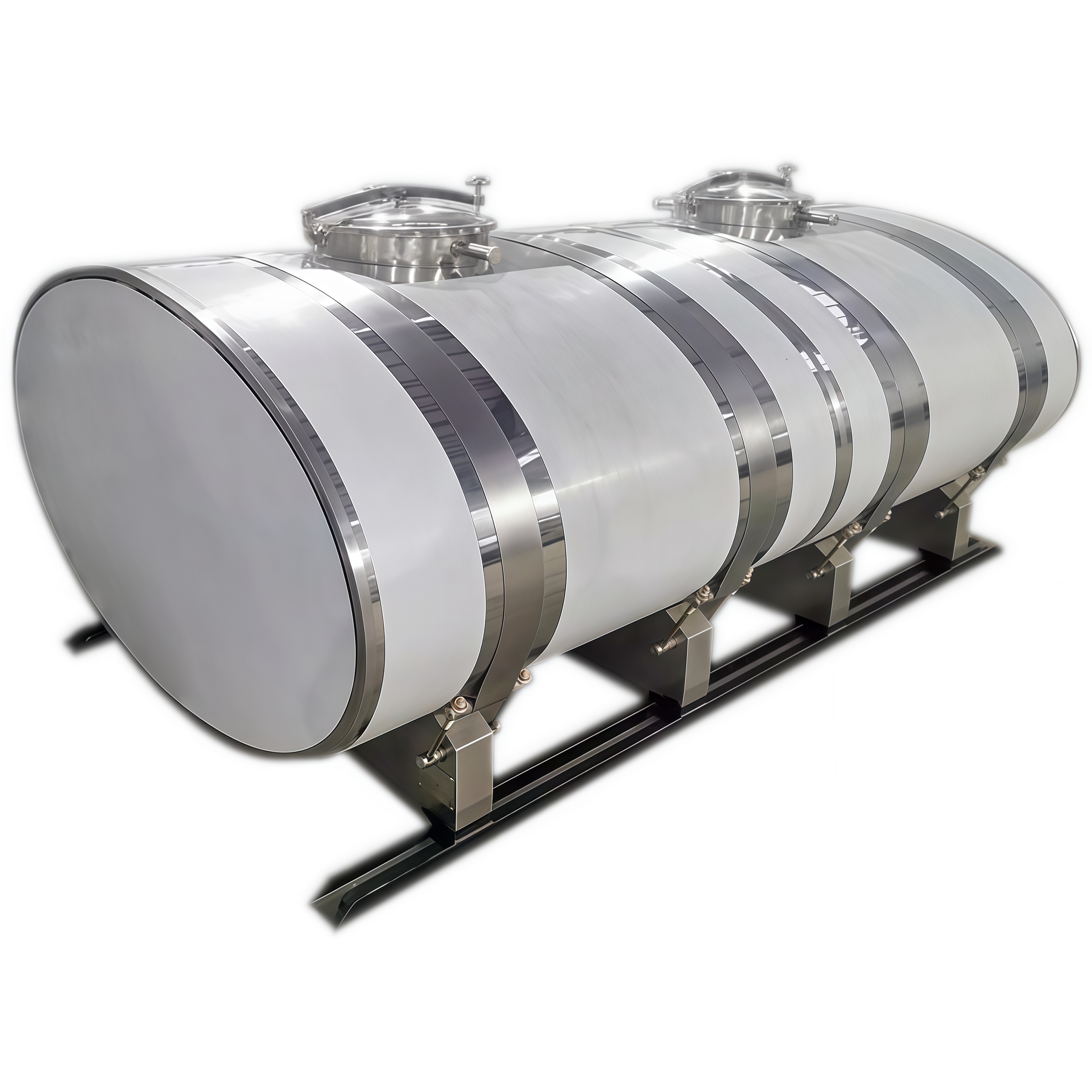 Бочка термос для молоковоза (двухсекционная)